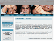 Tablet Screenshot of kierunkizamawiane.utp.edu.pl
