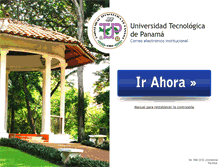 Tablet Screenshot of correo.utp.ac.pa